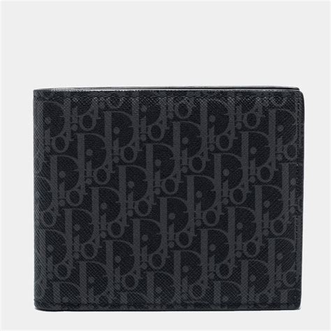 dior homme oblique wallet|Compact Wallets .